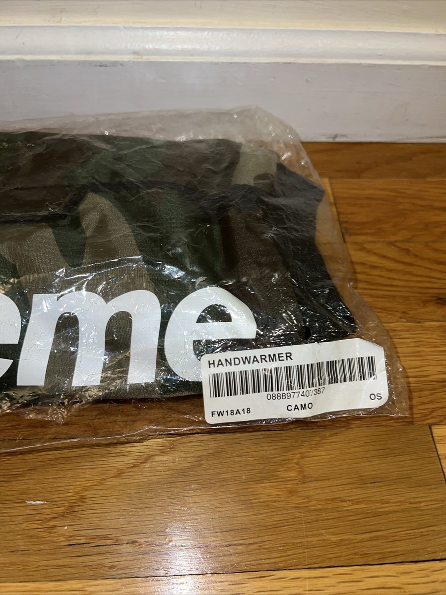 Supreme Hand Warmer Woodland Camo FW18 Brand New | eBay