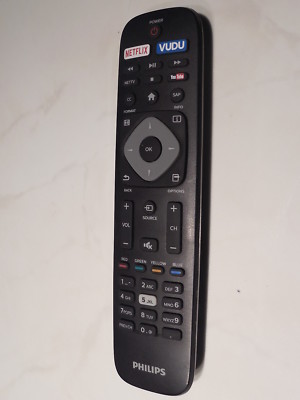 PHILIPS NH500UP NETFLIX VUDU YOUTUBE  REMOTE CONTROL ORIGINAL 50PFL5601