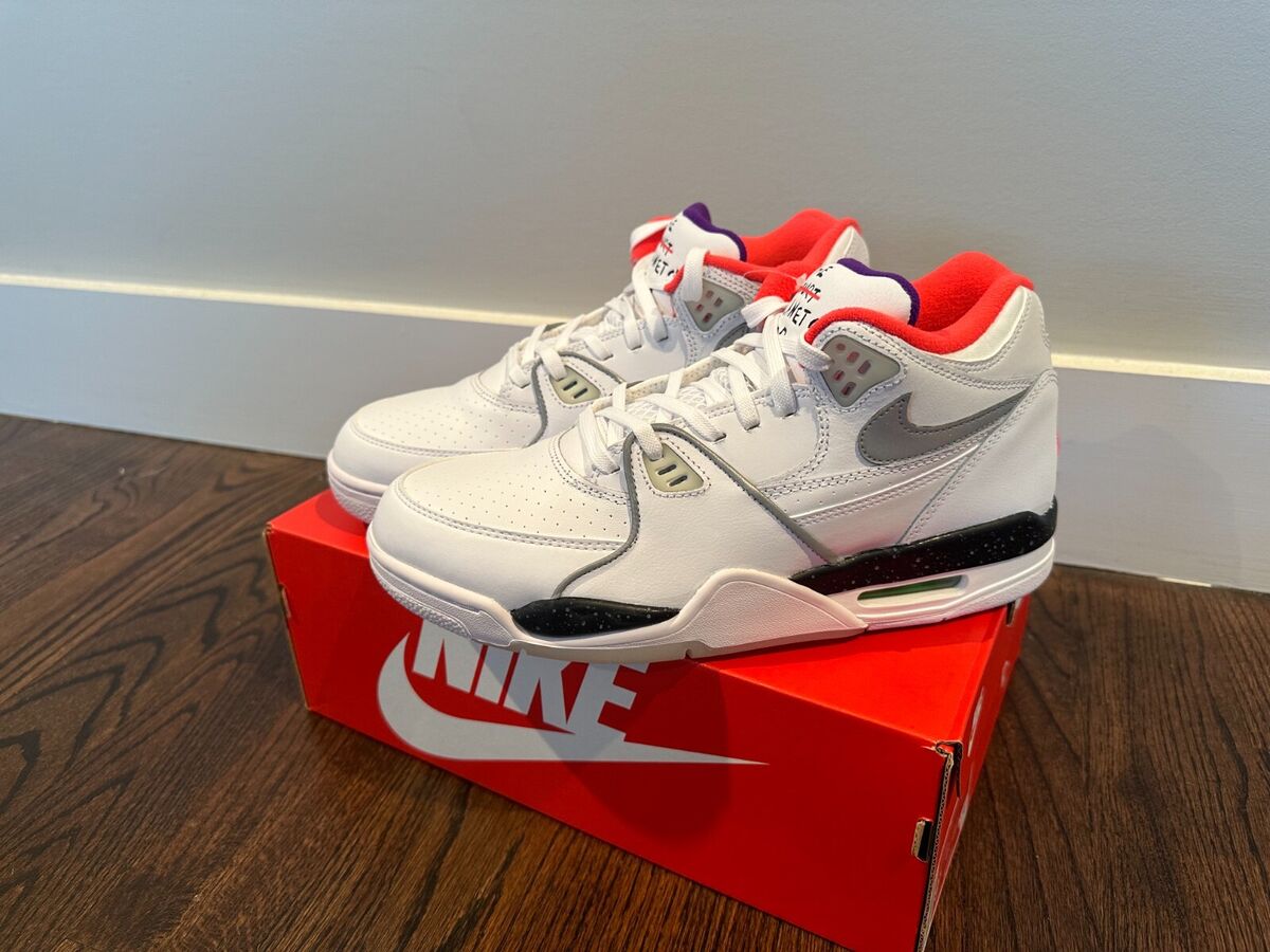 Nike Air Flight 89- Planet Of Hoops - Size 9.5 - CW2616-101 Nike Air Flight 89- Planet Of Hoops - Size 9.5 - CW2616-101