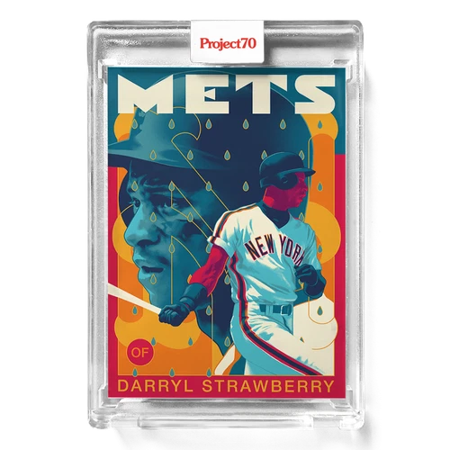 2021 Topps Project 70~1986 Darryl Strawberry #738~ By Matt Taylor PR:610