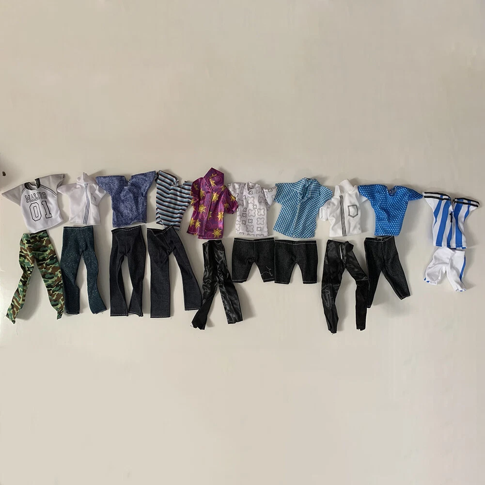 VETEMENTS Mix Bambola Giocattolo Mini Fidanzato Vestiti Casa delle Bambole Giocattolo Vestire Gioco Accessori