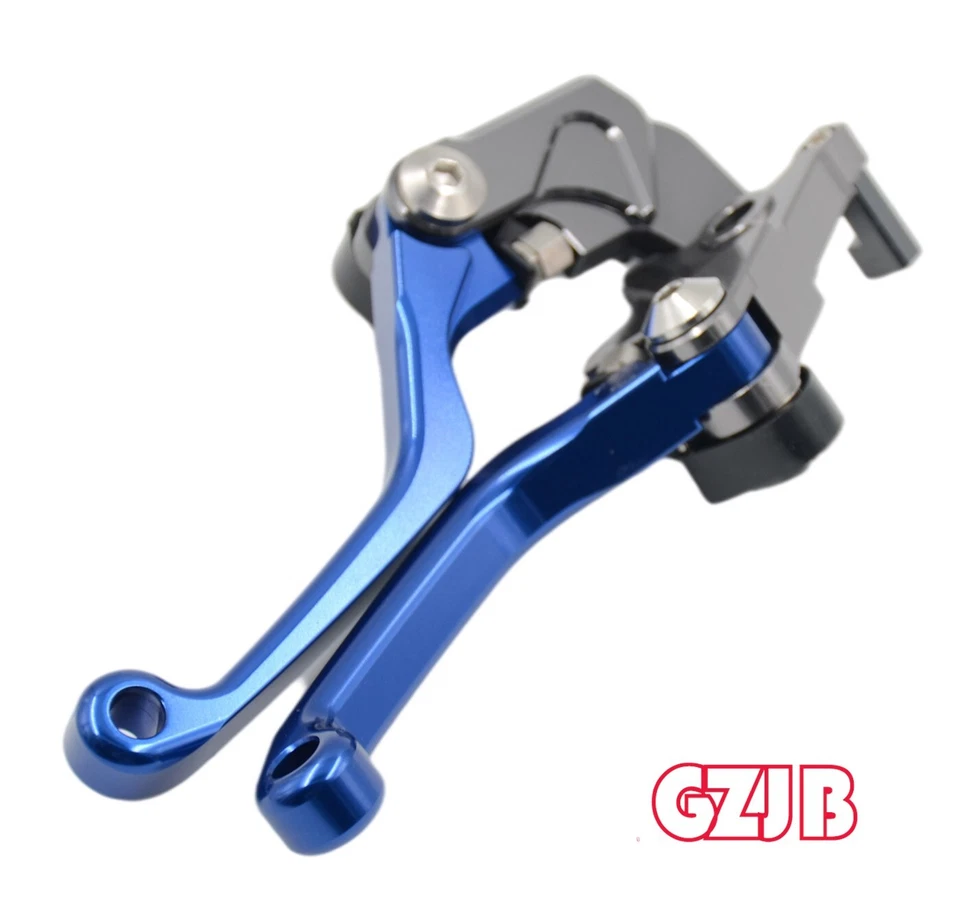 Nuevas palancas de embrague de freno de pivote CNC para 65SX 105SX 2004-2011 85SX 2003-2011 Foto 3 de 4