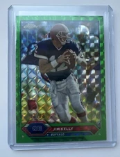 Jim Kelly SSP 2023 NFL Topps Composite Chrome Green Geometric Refractor /75