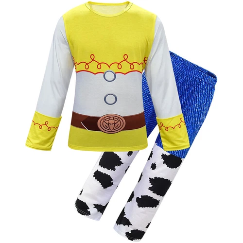 Toy Story Woody Jessie Buzz Lightyear Outfits Cosplay Costume Adult Kids Fancy - Picture 48 of 85