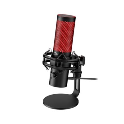 HyperX QuadCast 2 – USB Microphone for Gaming Streaming and