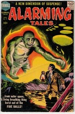 ALARMING TALES # 2 (HARVEY) (1957) JOE SIMON scripts / JACK KIRBY art
