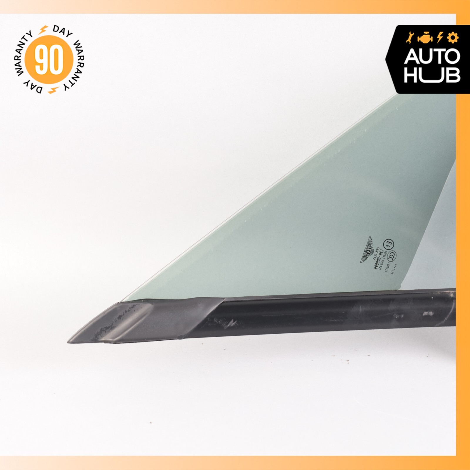 07-11 Bentley Continental GTC Front Left Side Door Vent Window Glass OEM 62k