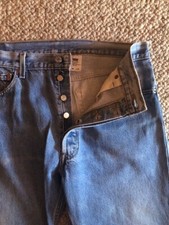Vintage Levi  s 501 XX jeans Button fly denim 36 x 30 actual length Rare 501