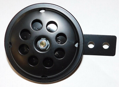 HONDA SHADOW SABRE MAGNA INTERCEPTOR GOLDWING CBR ASCOT NIGHTHAWK BLACK 12V horn