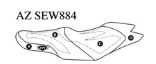 Hydro-Turf Custom Sea-doo Seat cover GTS 130 GTI 11-17 Wake 155 12-17 PICK COLOR