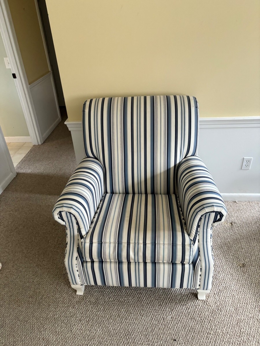 Navy Blue Striped Chairs Dining Chair Navy Striped Accent Chair