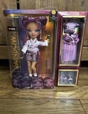 Rainbow High Lila Yamamoto- Mauve Purple Fashion Doll 2 MIX & MATCH OUTFITS 