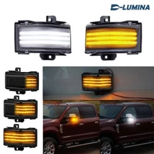 2PCS LED Side Mirror Light For 2017-2023 Ford Super Duty F250/F350/F450/F550