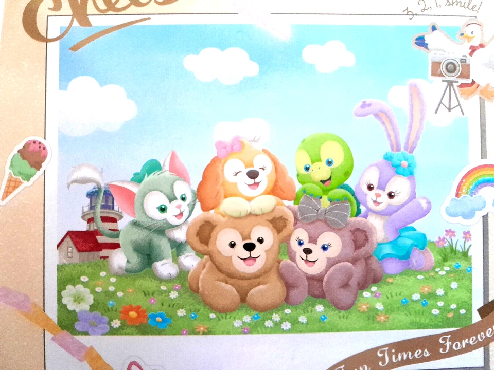 Nuevo Precintado Disney Limitado a Tokio Duffy & Friends 6 Piezas / Juego de Queso Say Foto 2 de 4