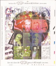 Belgium - Sheet - 2001 - COB BL92** - SCOTT 1781 - The 20th Century - MNH -
