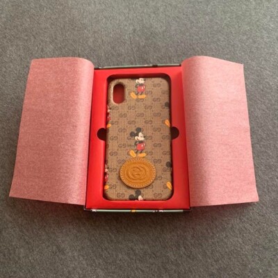 GUCCI x DISNEY Limited Collaboration iPhone X/XS Case GG Canvas