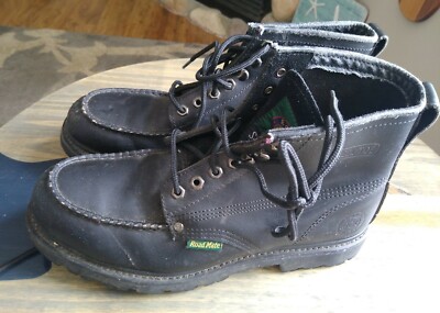 sears black work boots