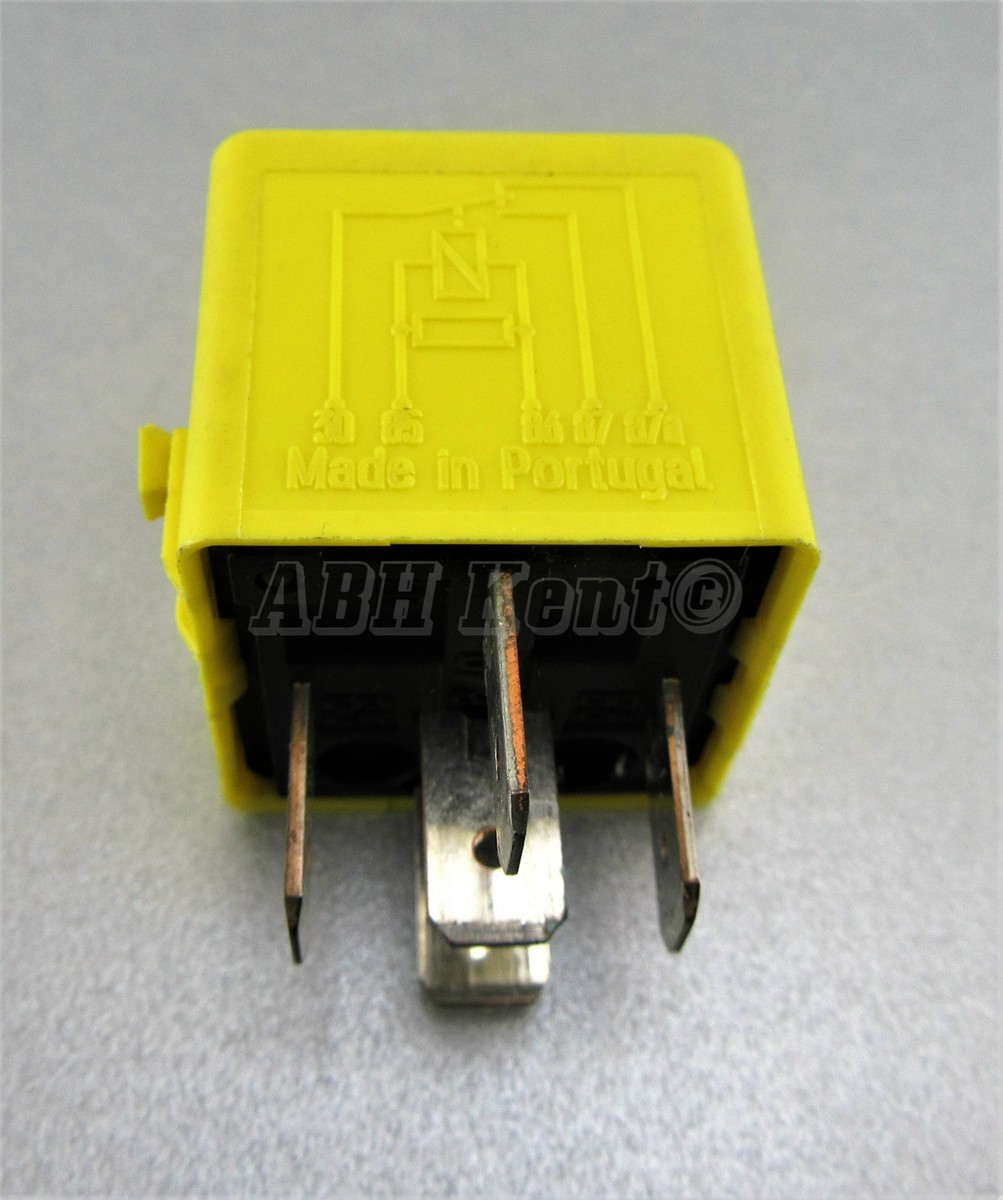 Relé Amarillo 5 Pines Original Mercedes – A0025421419 V23134-A52-X335 – Calidad De Agencia