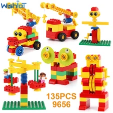 Educational DU.PLO Early Simple Machines Set 9656 Large Building Blocks for Kids