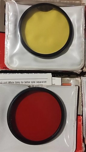 8x LOT- Genuine Canon 55mm Camera Screw-In Lens Filter Green Red Yellow VG fr/sh - Picture 4 of 12