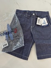 Johnnie O Kids Blue Shorts Size 10 New With Tags And Item Bag