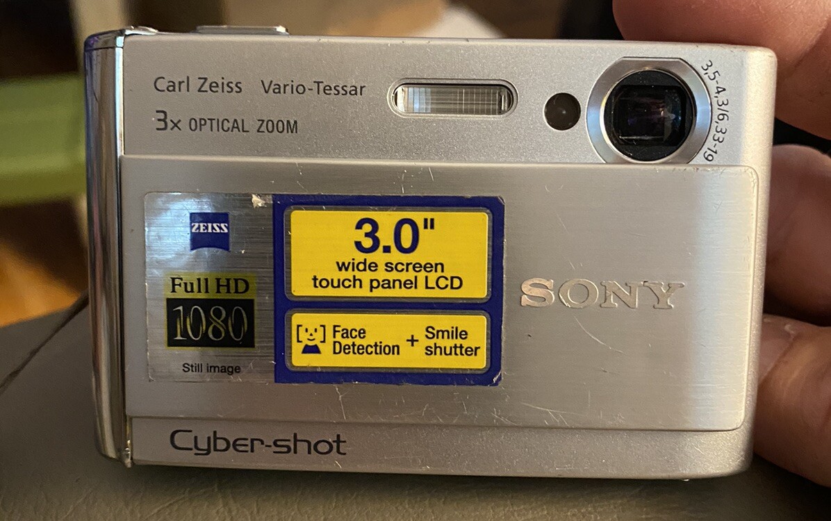 SONY ソニー Cyber-Shot DSC-T70 実写美⭕️【動作確認済み】SONY