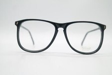 Vintage Actuell Couture 890 Blue Gold Oval Glasses Eyeglass Frame NOS