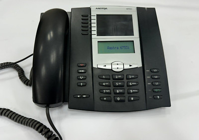 Telefon Offcie Astra 6753i SIP IP Schreibtisch schwarz Empfang