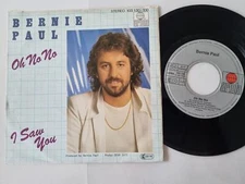 7" Single Bernie Paul - Oh no no Vinyl Germany