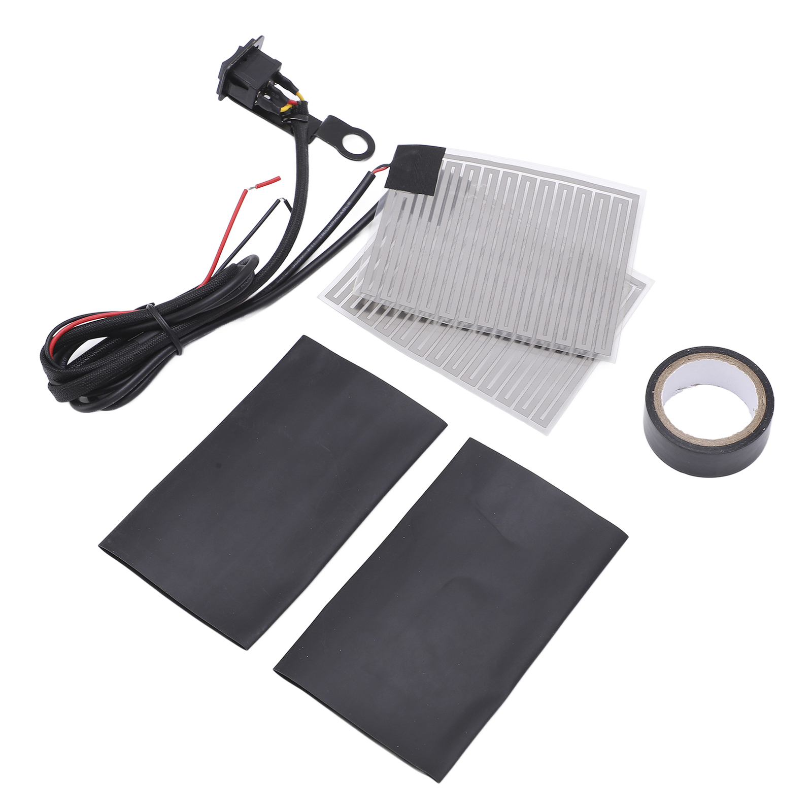 Motorcycle Heated Grip Pads Universal Handlebar Heated Pad Adhesive