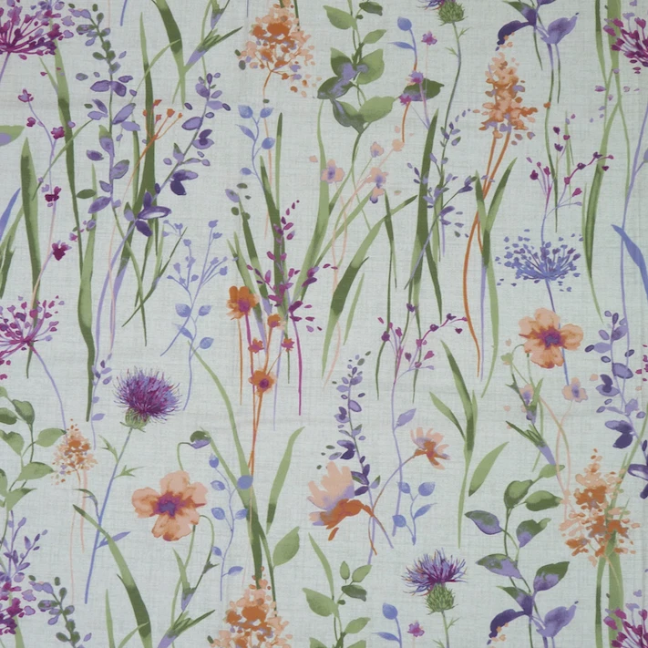 Hampshire Multi Floral Patterned Curtain Fabric Material from Style Furnishings