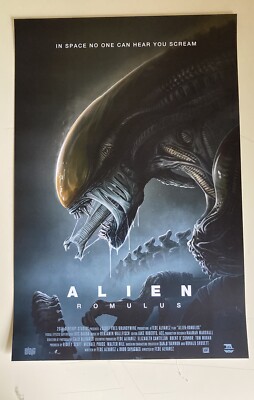 Alien Romulus Poster Pablo Olivera BNG Mondo NYCC Sci Fi AMP Alt Film ...