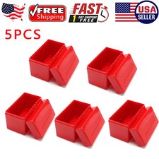 5X 10 Coin Slabs For PCGS NGC Capacity Holder Slab Storage Box Case Plastic New