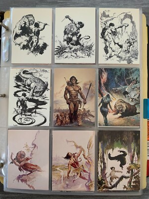 1993 FRANK FRAZETTA Series 2 Trading Card SET of 90 (Grade 9.0/9.5