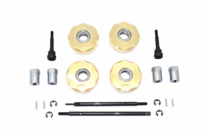 gyu様 GPM #45 Front Cvd Joint+Rear Drive Shaft For TAMIYA 1/10 R/C