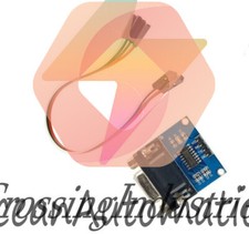 2PCS MAX3232 RS232 to TTL Serial Port Converter Module DB9 Connector MAX232