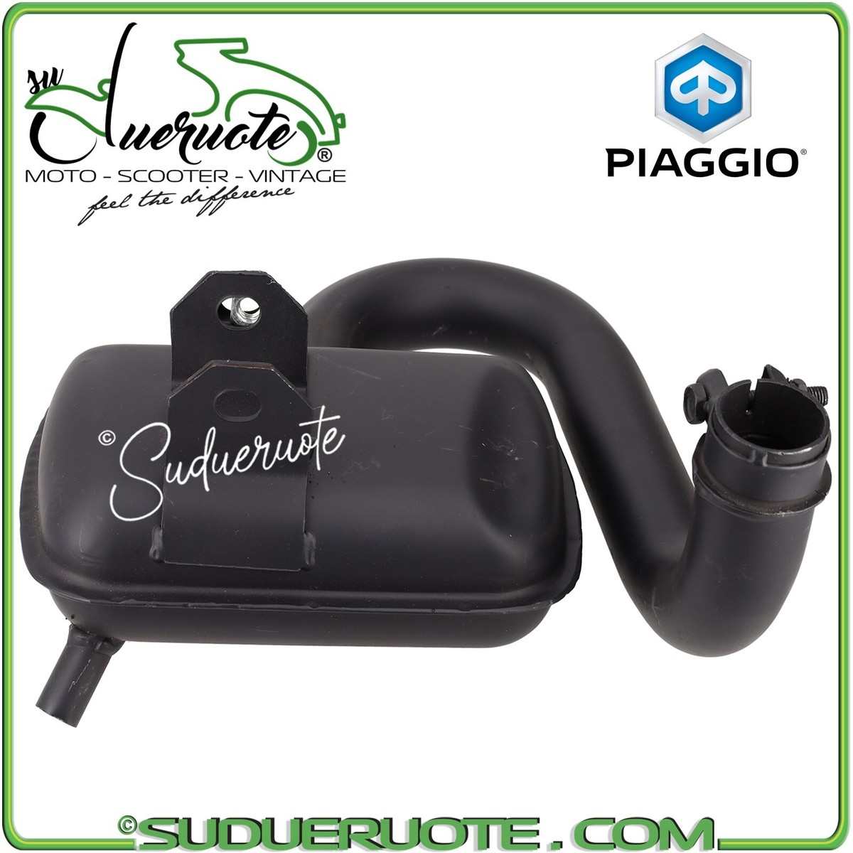 Marmitta Espansione Scarico x Vespa Px 125 150 1977-2017 Tipo