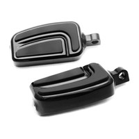 Fussrasten FP11 FüR Harley Sportster 1200 Ca/ CB Custom/ T Superlow Schwarz