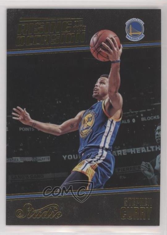 2016-17 Panini Studio Rising to the Occasion Stephen Curry #RO-SC 5r6