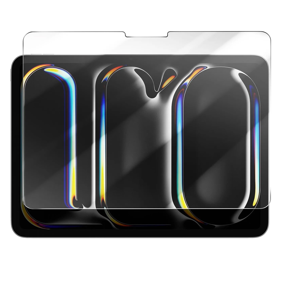 Pellicule verre trempé 9H pour iPad Pro 11 M4 protection écran haute clarté