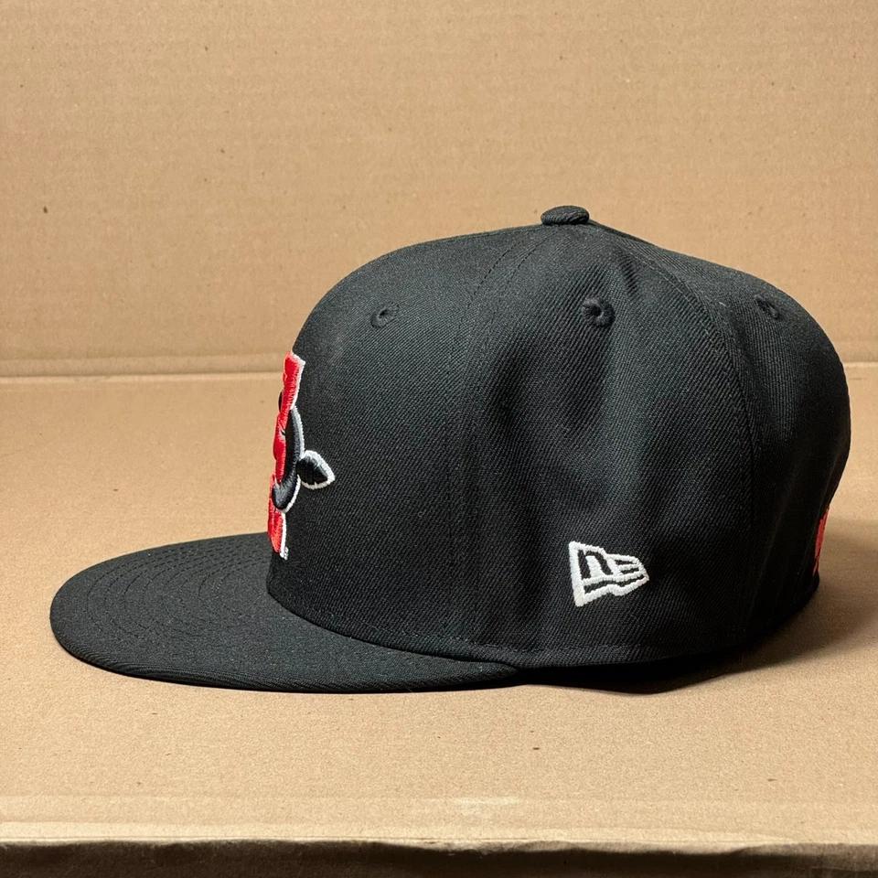 Sombrero ajustado New Era 59FIFTY San Diego State Aztecs - Negro - Talla 7 1/8 - Marca N Foto 3 de 4