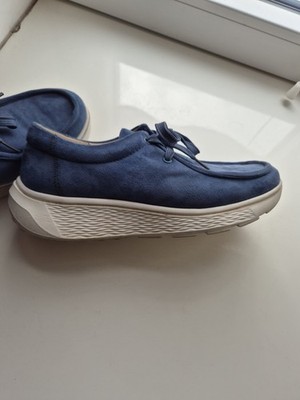 G Comfort Slipper Sneaker Mokassin, Gr. 40, blau, german engineering