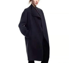 UNIQLO +J Jil Sander Cashmere blend Collarless Coat size S 