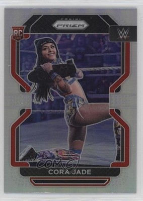 2022 Panini Prizm WWE Silver Prizm Cora Jade #188 Rookie RC t4l