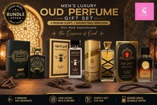 4x100ml Oud Collection Eau de Perfume Gift Set for Men EDP Spray Free Shipping