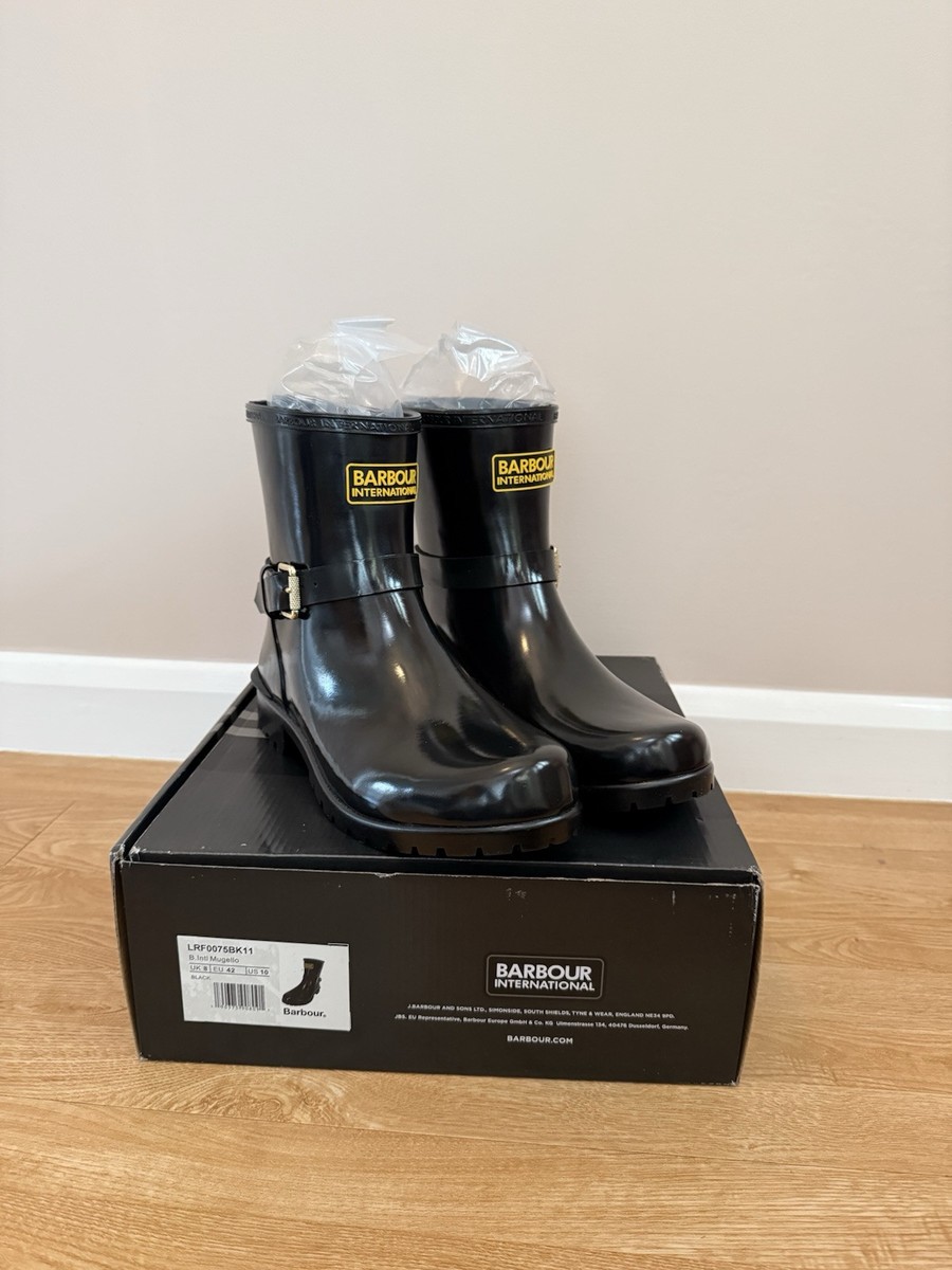 Barbour International Mugello Womens Barbour Ankle Wellies Barbour