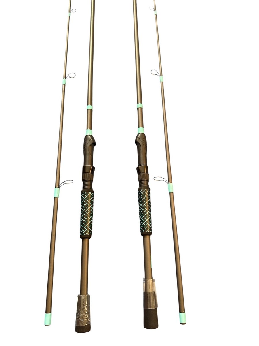 2 LOT Tsunami Citadel T3 Spinning Rod 7' 2pc | eBay