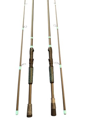 2 LOT Tsunami Citadel T3 Spinning Rod 7' 2pc | eBay