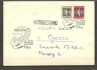 GDR 1962 FDC from Berlin to Odessa USSR 1st Group Flight in Space Planes Stamps