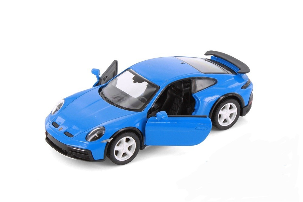5467D BY Kinsmart - Porsche 911 Rallye Blue Color 1:36 Scale | eBay